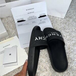 Authentic Givenchy Slides Size 39.